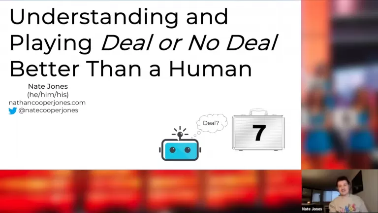 Playing Deal or No Deal Better Than a Human Talk